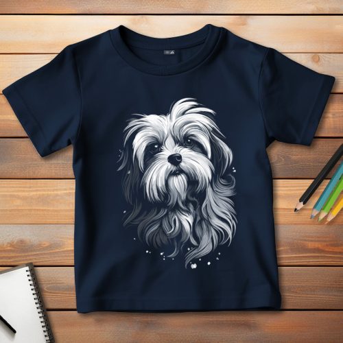 Si-cus póló gyerekeknek sötétkék színben