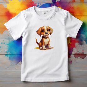 Beagle mintás póló gyermekeknek