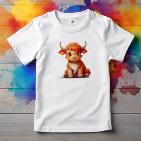 Bika mintás póló gyermekeknek