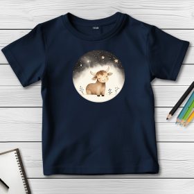 Bikás póló gyerekeknek sötétkék színben