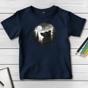 Mudis póló gyerekeknek sötétkék színben