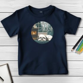 Si-cus póló gyerekeknek sötétkék színben