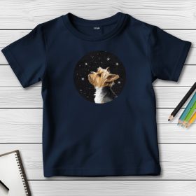 Yorkis póló gyerekeknek sötétkék színben