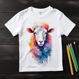 Bárány mintás póló gyermekeknek