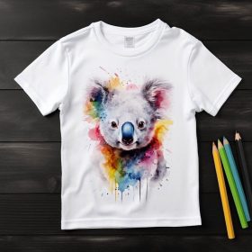 Koala mintás póló gyermekeknek
