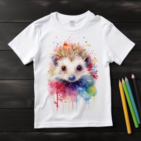 Sün mintás póló gyermekeknek