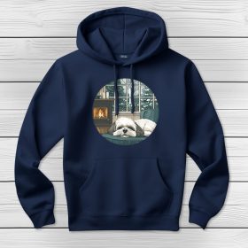 Si-cus kapucnis pulcsi sötétkék színben