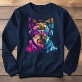 Yorki pulóver (Környakú)(Fejhallgatós)