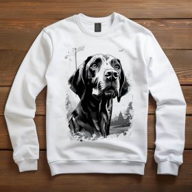 Angol pointer mintás környakú pulóver