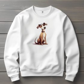 Agár mintás környakú pulóver