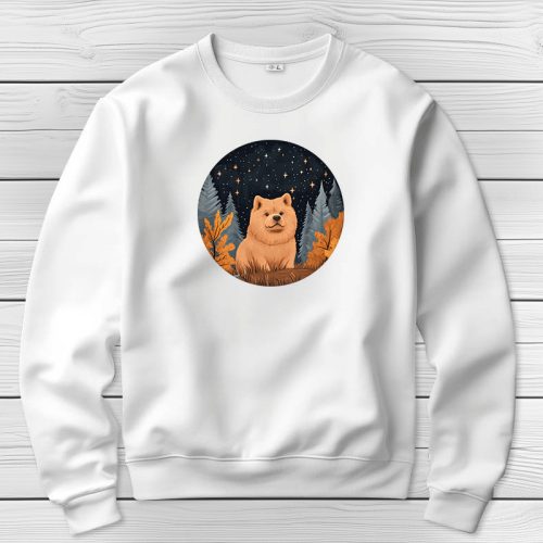 Csaucsaus környakú pulóverk fehér színben