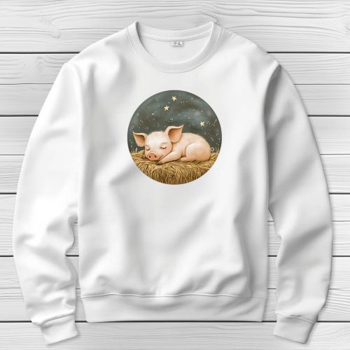 Malacos környakú pulóverk fehér színben