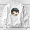 Jack russel terrieres környakú pulóverk fehér színben