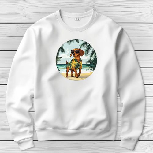 Tacskós környakú pulóverk fehér színben