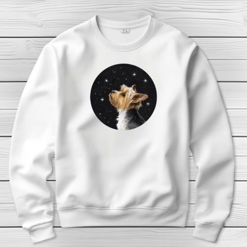 Yorkis környakú pulóverk fehér színben