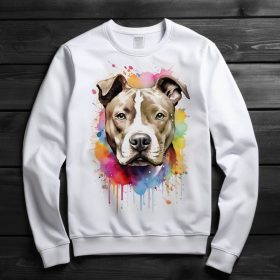 Amstaff mintás környakú pulóver