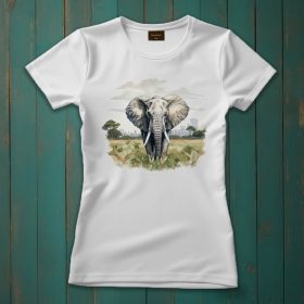 Elefánt mintás póló nőknek