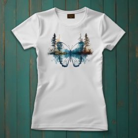 Pillangó mintás póló nőknek