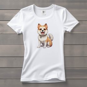 Akita mintás póló nőknek