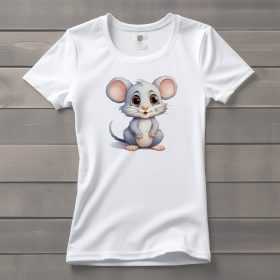 Egér mintás póló nőknek