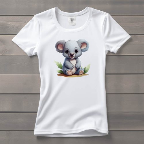 Koala mintás póló nőknek