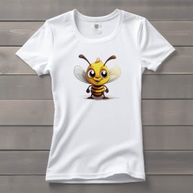 Méh mintás póló nőknek