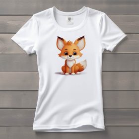 Róka mintás póló nőknek