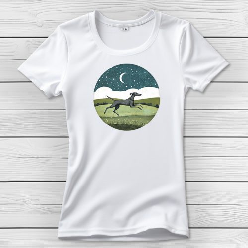 Agaras póló nőknek fehér színben