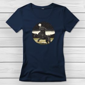 Cane corsos póló nőknek sötétkék színben