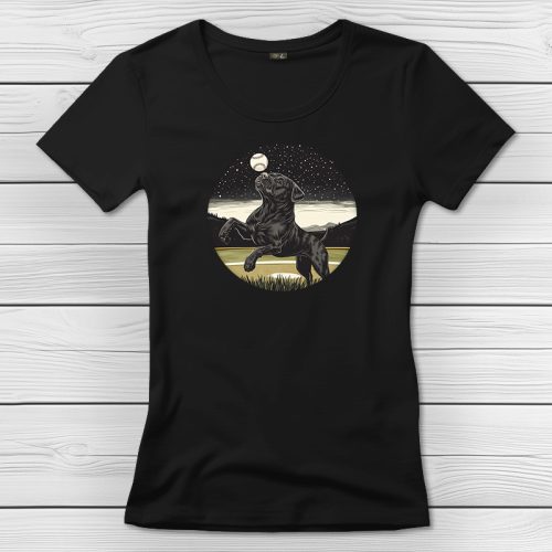 Cane corsos póló nőknek fekete színben