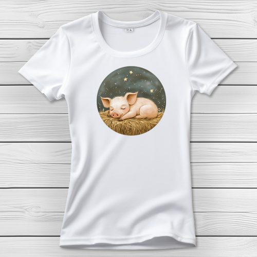 Malacos póló nőknek fehér színben