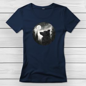 Mudis póló nőknek sötétkék színben