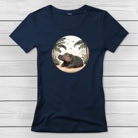 Vizilovas póló nőknek sötétkék színben