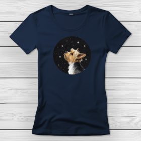 Yorkis póló nőknek sötétkék színben