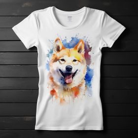 Akita mintás póló nőknek