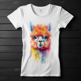 Alpaka mintás póló nőknek