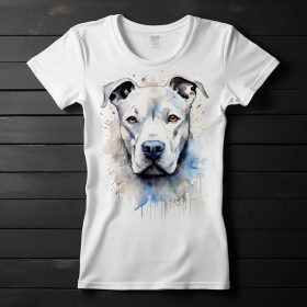 Argentin dog mintás póló nőknek