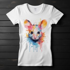 Egér mintás póló nőknek