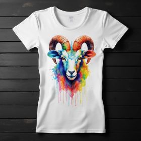 Kecske mintás póló nőknek