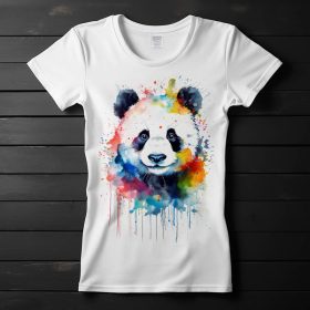 Panda mintás póló nőknek