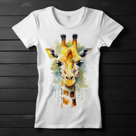 Zsiráf mintás póló nőknek