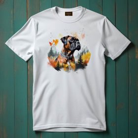 Boxer mintás póló férfiaknak