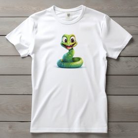 Kígyó mintás póló férfiaknak