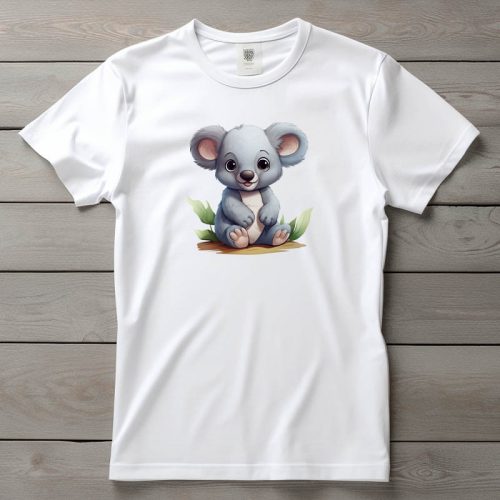 Koala mintás póló férfiaknak