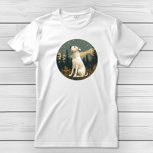 Argentin dogos póló férfiaknak fehér színben