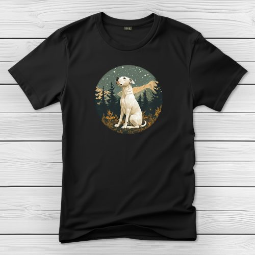 Argentin dogos póló férfiaknak fekete színben
