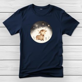 Bikás póló férfiaknak sötétkék színben