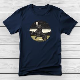 Cane corsos póló férfiaknak sötétkék színben