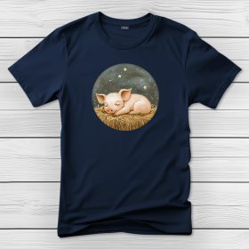 Malacos póló férfiaknak sötétkék színben