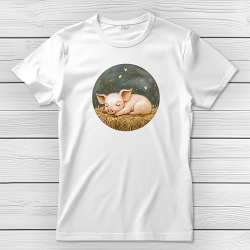 Malacos póló férfiaknak fehér színben